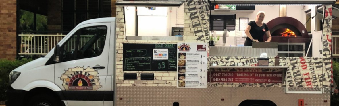 Rolling Stone Pizza Truck 2 - Pizza food truck in Brisbane