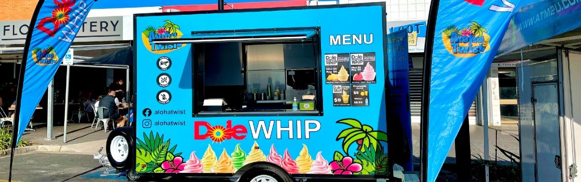 Aloha Twist – Dole WHIP - Dessert / Sweet food truck in Brisbane