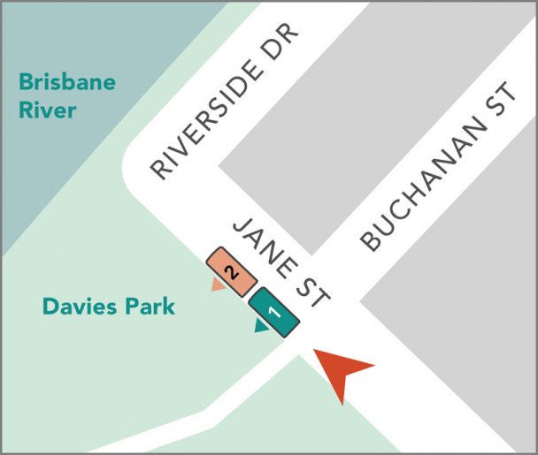 Jane Street site map